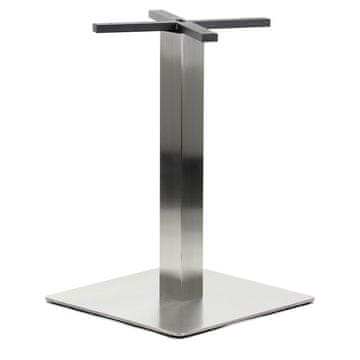 STEMA Podnožje stola od brušenog nehrđajućeg čelika SH-3002-6/S - 50x50 cm