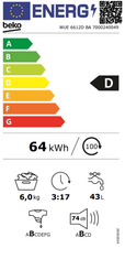 Beko WUE6612DBA perilica rublja