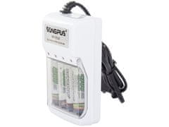 Verkgroup Univerzalni punjač za 4 AA i AAA baterije + 4700mAh baterije GRATIS