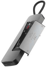 Linq priključna stanica, 9 u 1, USB-C, M.2 SSD, RJ45, SD+TF, HDMI, USB-C 3.2 Gen2, USB-C PD 100W, 2x USB-A (LQ48020)