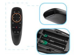Ikonka Aga Daljinski upravljač Air Mouse G10 Smart TV Box Mikrofon X9