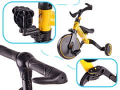 Ikonka Aga Trike Fix Mini trkaća tricikla 3u1 s pedalama žuta