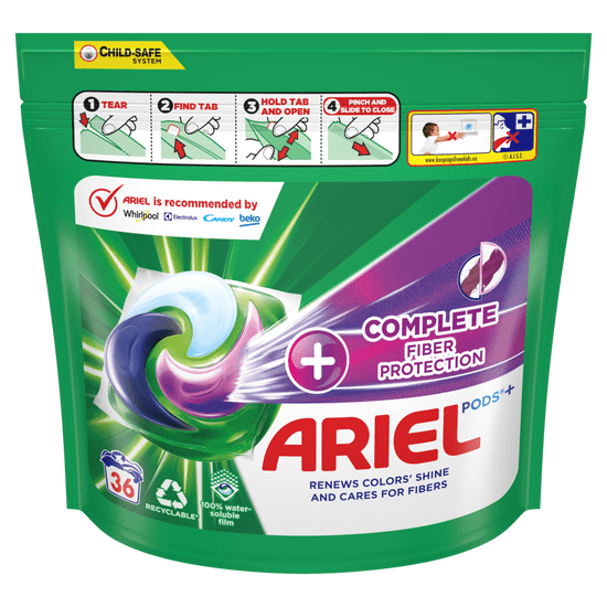 Ariel All-in-1 Complete Fiber Protection, 36 kapsula