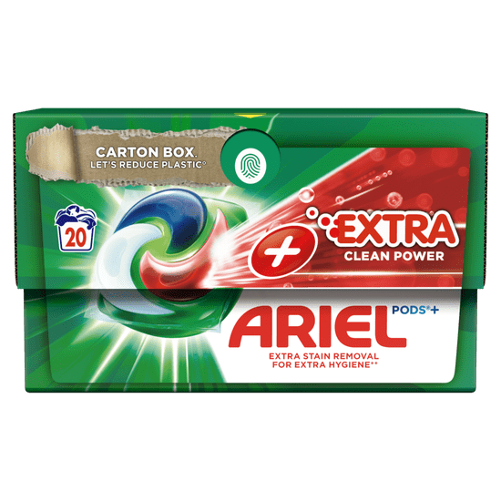 Ariel All-in-1 Extra Clean Power, 20 kapsula