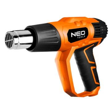 Toplinski pištolj 2000W, I: 50ºC, II: 70-600ºC, kutija, displej
