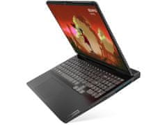 Lenovo IdeaPad Gaming 3 laptop, AMD Ryzen 5 6600H, 40,6 cm, WUXGA, 16GB, 512GB, RTX3050, FreeDos, siva (82SC005DSC)