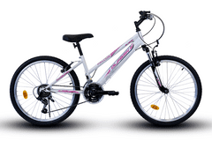 Olpran brdski bicikl 24" Falcon Sus Lady, bijela/ružičasta15“
