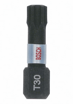 Bosch Nastavak, oštrica, vrh T30 25MM imp 25 kom - B 2607002807