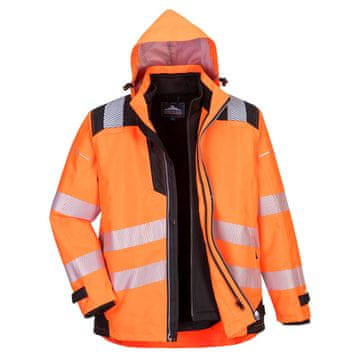 Portwest 3u1 radna jakna PW365OBR narančasta M - kur 365O M