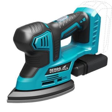 Dedra DELTA BRUSILICA NA AKUMULATOR 125 MM 18V 140*140*93 MM SAS - DED7063