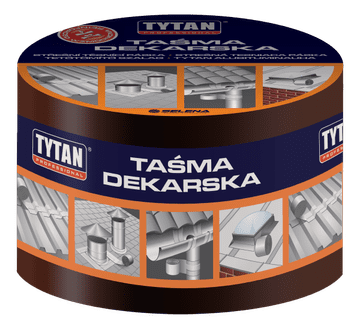 TAŚMA USZCZELNIAJĄCA DEKARSKA 15CM*10MB BRĄZOWA - TAS DEK 15 6