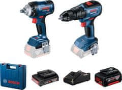Bosch Set GDS18V-400 + GSB18V-50 1*2.0AH+1*5.0AH - B 6019K0003