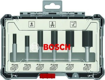 Bosch SET OD 6 BITOVA ZA REZANJE, DRŠKA 8 MM - B 2607017466