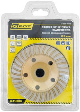 G-turbo dijamantni brusni disk 125MM - G-550-4001