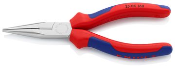 Knipex Poluokrugla ravna kliješta za rezanje 160 mm - KN 25 05 160