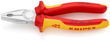 Knipex Vde izolirana univerzalna kliješta 180 mm - KN 03 06 180