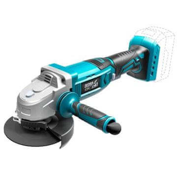 Dedra 125 mm 18V duga kutna brusilica sas - DED7051