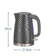 Russell Hobbs Groove kuhalo za vodu, siva
