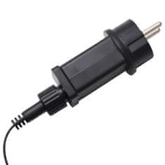 Vidaxl Božićni ukrasni Djed Mraz i sob na napuhavanje LED 130 cm