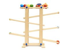 Ikonka Aga Drvena kuglična staza Montessori XXL