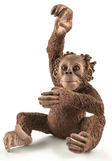 Schleich figura, orangutan, mladunče, 5.3 x 3.7 x 4 cm