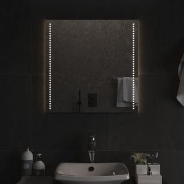 Vidaxl Kupaonsko ogledalo s LED diodom, 60x60 cm
