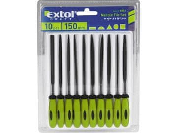 Extol Craft Turpije za igle (8801) s plastičnom drškom, set od 10 komada, 150 mm