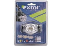 Extol Premium Čeona svjetiljka 8 + 2 LED diode, domet 15m