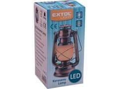 Extol Light LED petrolejska lampa (43403) bijelo svjetlo/plamen