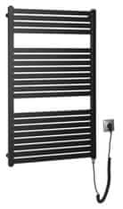 AQUALINE AQUALINE TONDI-E Električni Radijator 600x970mm, 400W, Crna Mat