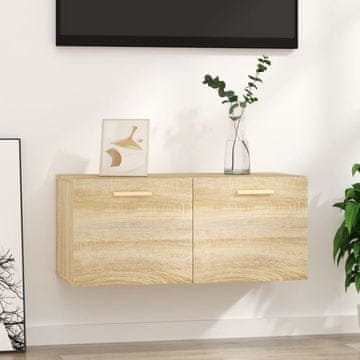 Vidaxl Zidni ormarić Sonoma hrast 80x35x36,5 cm