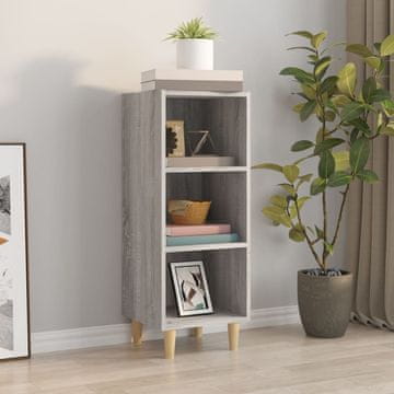 Vidaxl Ormarić, sivi hrast sonoma, 34,5 x 32,5 x 90 cm