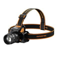 Superfire HL58 prednja svjetiljka 350lm, crno