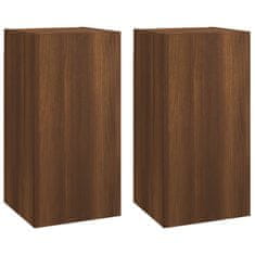 Vidaxl TV ormarići 2 kom boja smeđeg hrasta 30,5 x 30 x 60 cm drveni