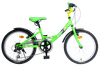 Olpran Carol20Z dječji bicikl, zeleno crna
