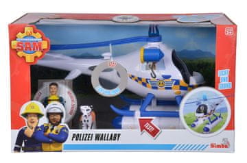 Simba Vatrogasac Sam Policijski helikopter + figura Rose i radara