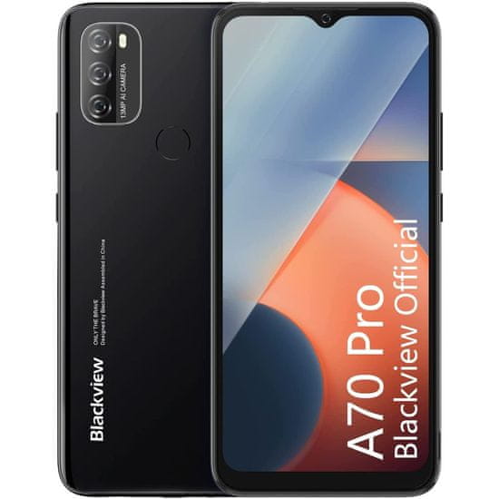 Blackview A70 Pro 4G mobilni telefon, 4GB/32GB, crna