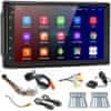 Dexxer 12V 2DIN LCD autoradio 4x45W 2x USB Bluetooth ANDROID 8.1 + kamera ACTION