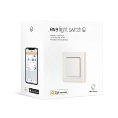 Eve Light Switch Connected zidni prekidač - Thread kompatibilan (10EBW1701)