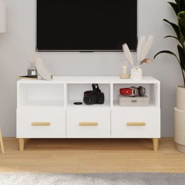 Vidaxl TV ormarić bijeli 102x36x50 cm materijal na bazi drveta