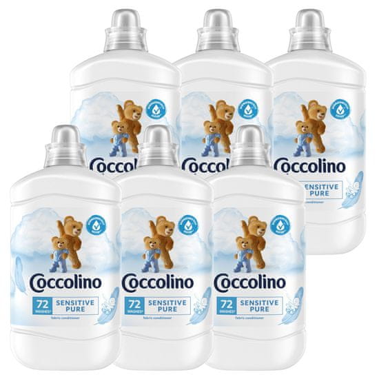 Coccolino Sensitive omekšivač, 6x 1,8 L