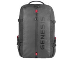 Genesis PALLAD 410 univerzalni ruksak, za prijenosna računala do 39,6 cm, izdržljiv, crna