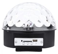 aptel Disco LED RGB projektor i MP3 uređaj 18W + daljinski upravljač