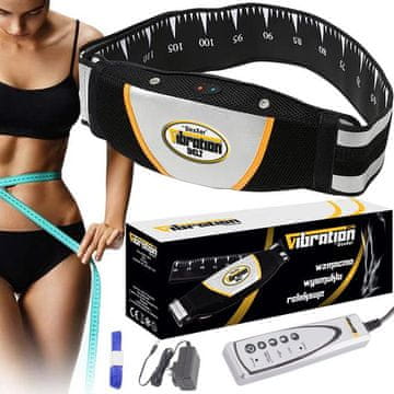 Dexxer 2u1 fitness vibro grijaći masažni pojas za mršavljenje 125cm