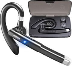 Dexxer Aku. Bluetooth 5.0 bežične auto slušalice power bank 500mAh