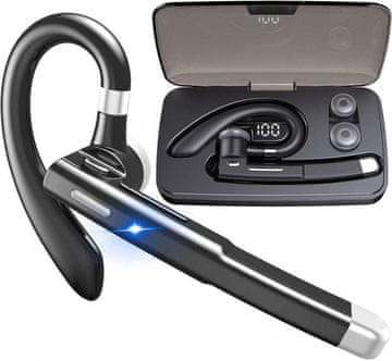 Dexxer Aku. Bluetooth 5.0 bežične auto slušalice power bank 500mAh