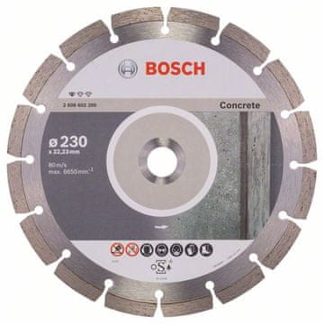 BOS SEGMENTIRANA DIJAMANTNA PILA ZA BETON 230 MM - B 2608602200