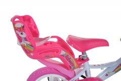 Dino bikes Dječji bicikl Dino 124GLN bijelo+rozi uzorak 12"