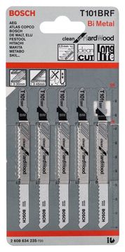 Bosch List ubodne pile T101BRF 5 kom. - B 2608634235