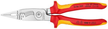 Knipex Kliješta za elektroinstalaterske radove, izolirana, 200 mm - KN 13 86 200